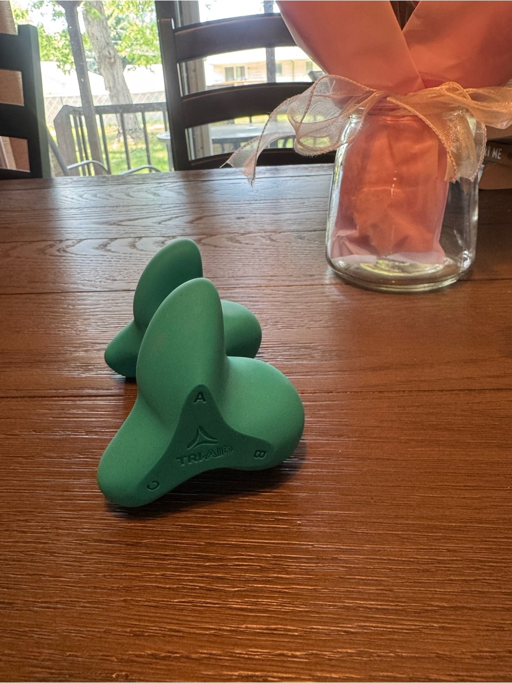 TRIAID Aqua Green Silicone Grip Trainers